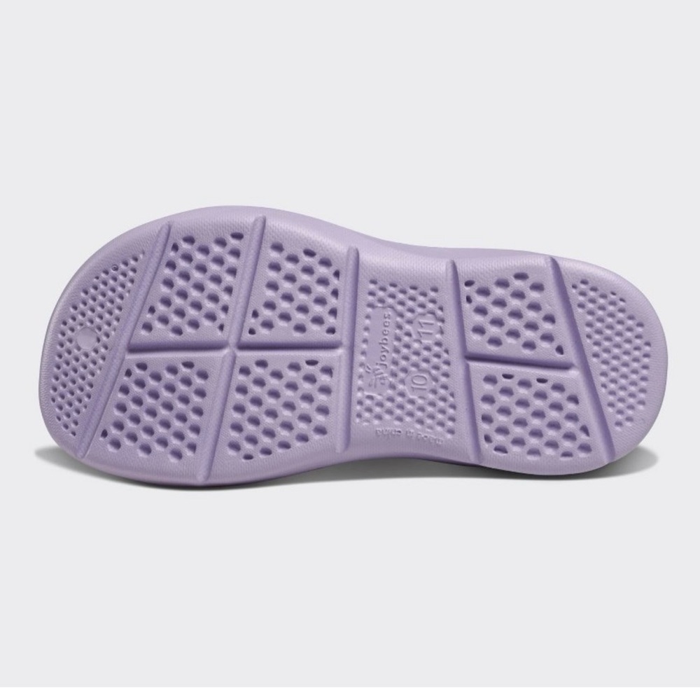NWT Joybees Kids Active Clog Solid Lilac/Sky Blue Size 5 - Picture 3 of 14